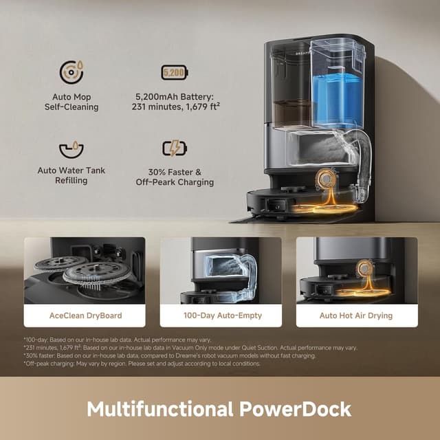 Detalle 2 de DREAME L40 Ultra Gen 2 25,000 Pa Robot Vacuum