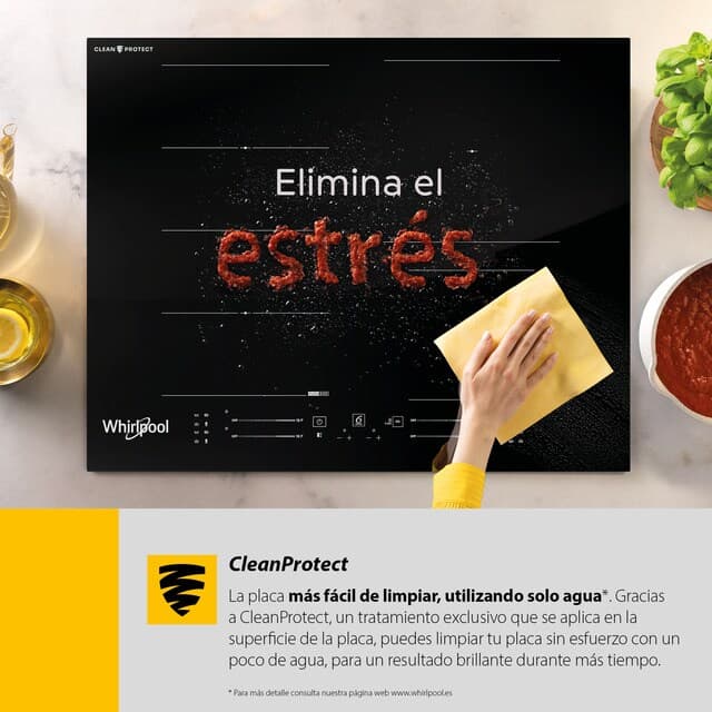 Thumbnail 2 de Whirlpool WF S9860 CPNE placa inducción 3 zonas