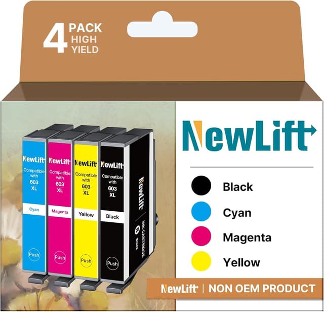 Imagen de NewLift 603XL Druckerpatronen 4er-Pack đź–¨ en OfertitasTOP