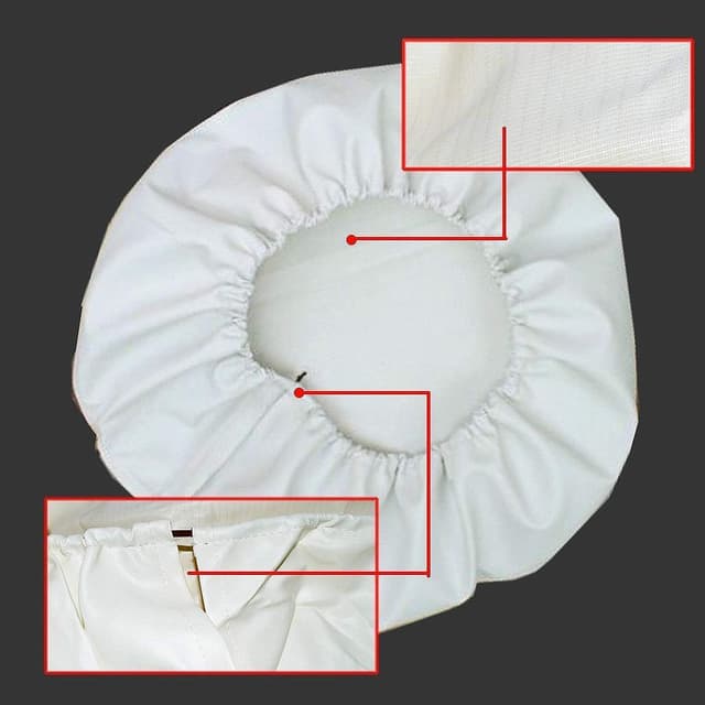 Detalle de YBB Waterproof Reserveradabdeckung – staubdichte Rad-Reifenabdeckung für Jeep, Anhänger, Camper & mehr (Set aus 4)