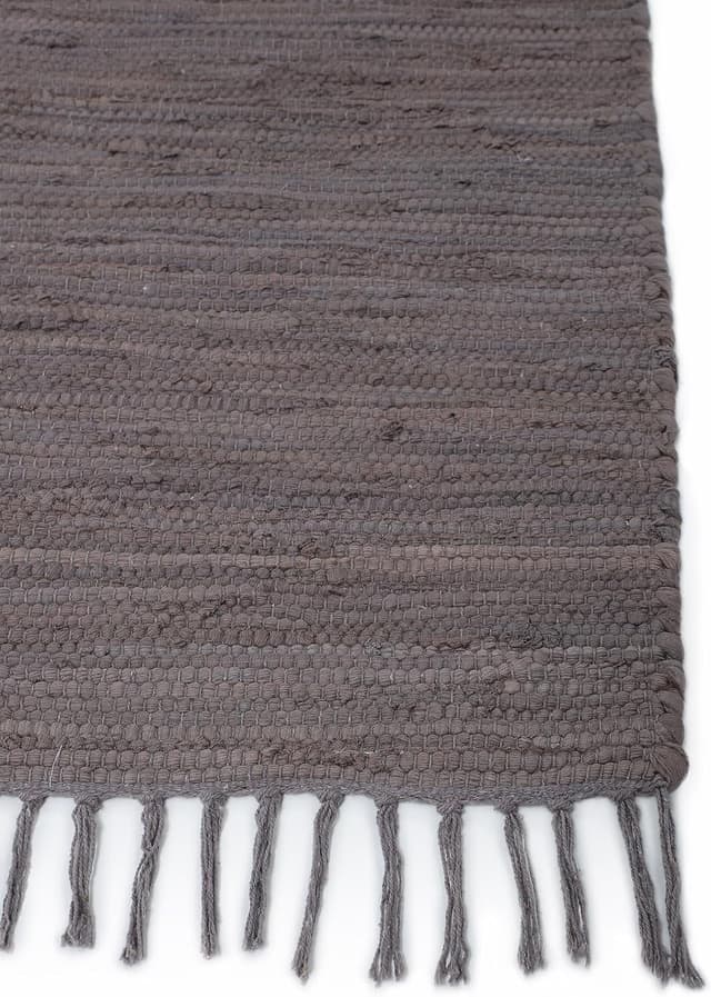 Thumbnail 4 de CarpetFine Alfombra Kilim Chindi Uni Malva 160x230 cm 🧶