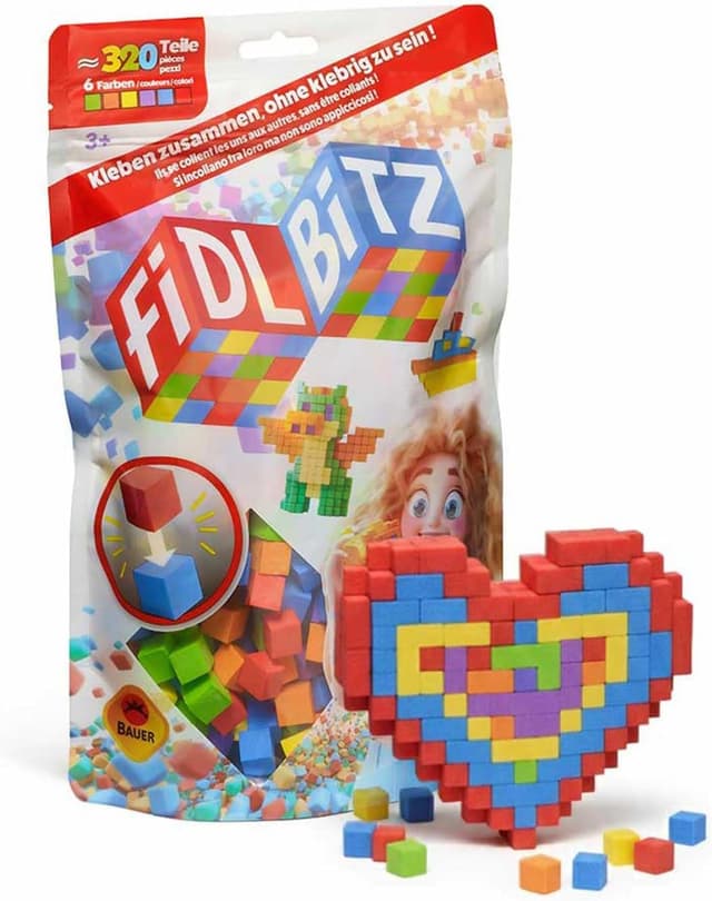 Imagen de FIDL BITZ Bag of Bitz 320 Würfel Konstruktionsspielzeug en OfertitasTOP