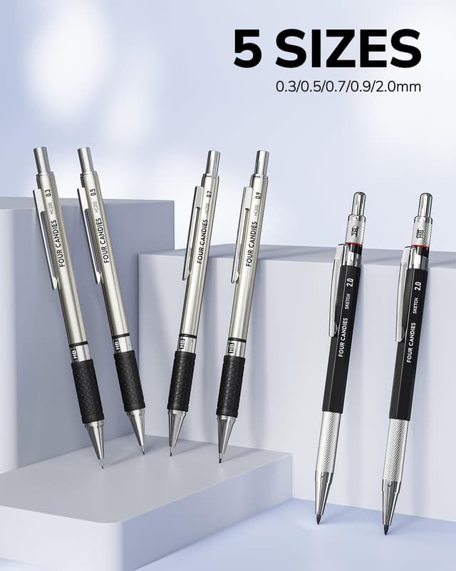 Thumbnail 2 de Four Candies 27PCS Art Mechanical Pencil Set