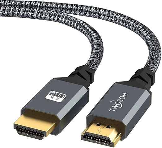 Detalle de Twozoh Cable HDMI 4K 5M - Alta Velocidad y Durabilidad 🔌