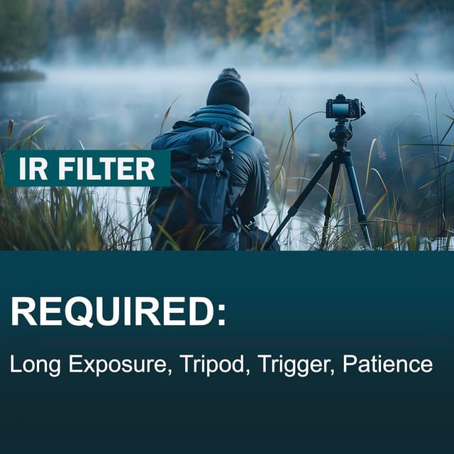 Detalle 1 de MaD Cameras 77mm R72 IR-Filter für DSLR