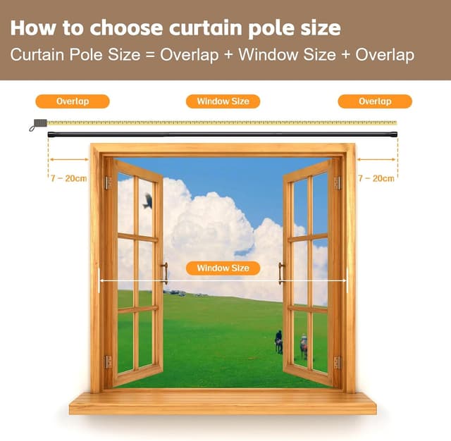 Thumbnail 4 de INFLATION Gardinenstangen 76-198 cm