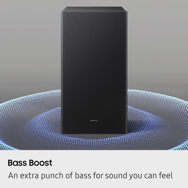 Detalle de Samsung B-Series Soundbar HW-B550F (2025 Model) 2.1-Ch DTS Virtual:X with Subwoofer