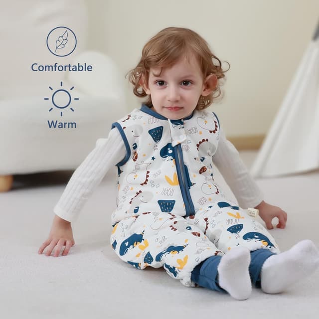 Thumbnail 2 de MIKAFEN Baby Winter Sleeping Bag with Feet 80cm