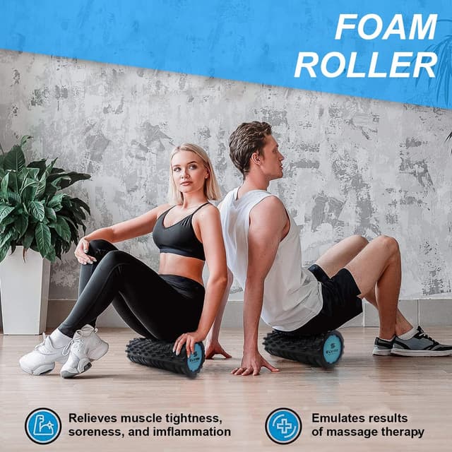 Thumbnail 2 de ELVIRE Sport Foam Roller for Deep Tissue massage