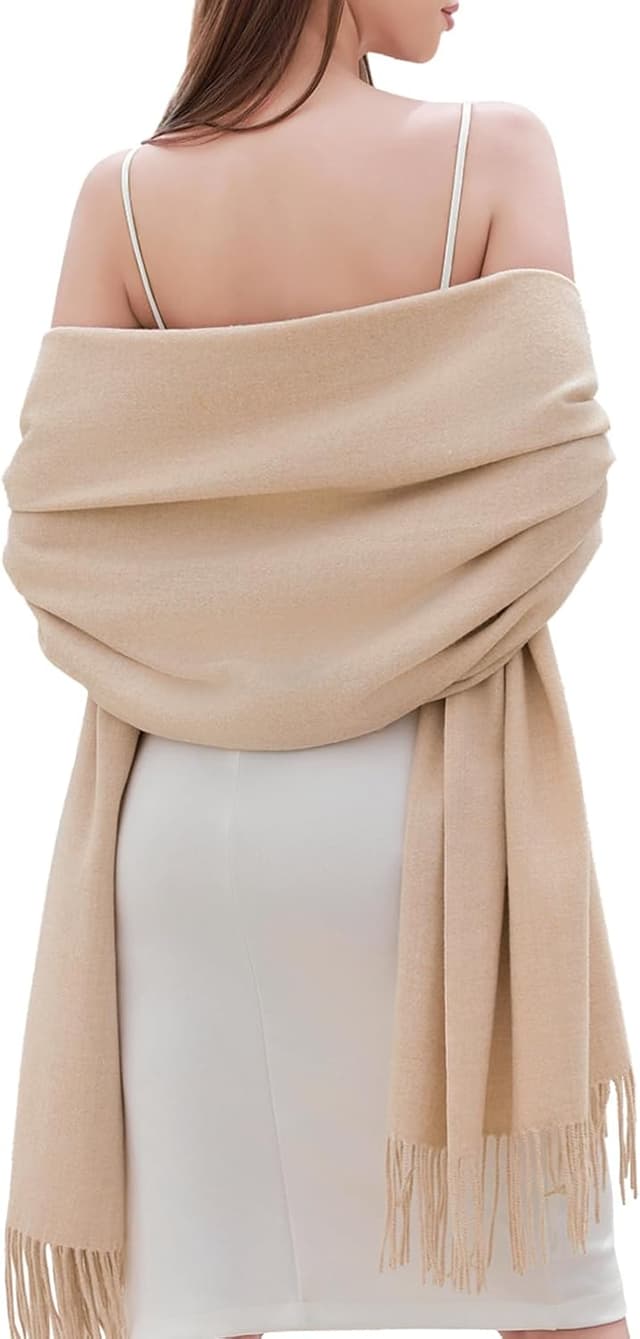 Detalle de RIIQIICHY pashmina scarf, 200 cm