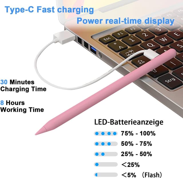 Detalle de iPad stylus pen for 9th & 10th, Type-C