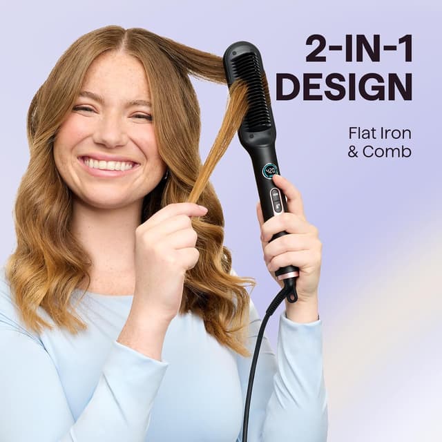 Detalle 2 de Wavytalk Glättbürste 2 in 1 100–240V