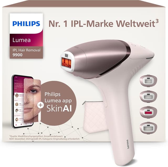Detalle de Philips Lumea IPL 9900 Series 4 Aufsätze 🪒