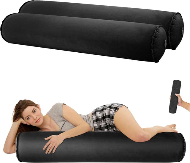 Detalle de EULANT Aufblasbares Seitenschläferkissen 120 x 20 cm