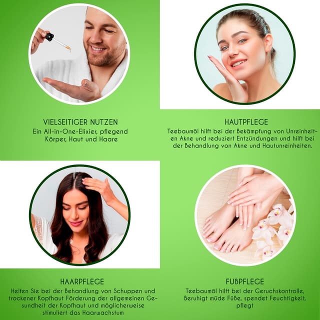 Thumbnail 3 de Kanzy Teebaumöl Naturrein 60ml Pipette