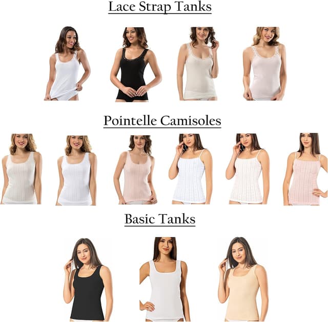 Thumbnail 5 de VAVONNE Camisole All Cotton airy tank top