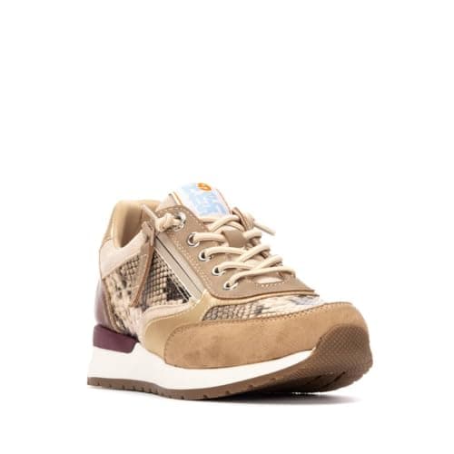 Detalle de REFRESH 17296003 Zapatilla mujer beige talla 36