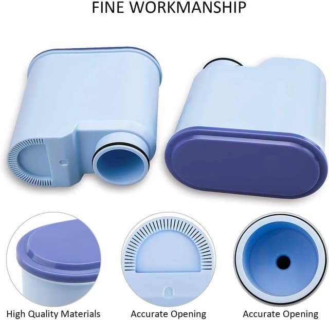 Detalle 1 de AquaClean Compatible Water Filters (2-Pack) & Descaling Liquid (250ml x 2) for Philips Coffee Machines
