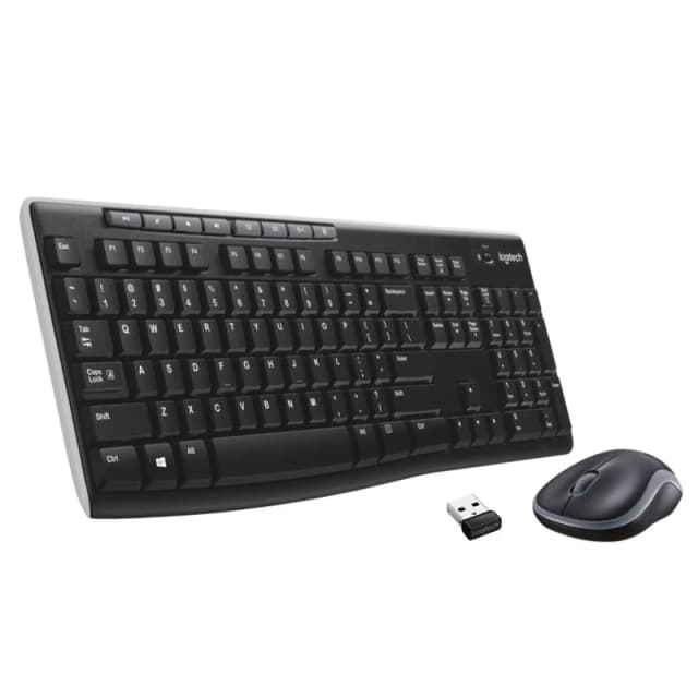 Detalle de Logitech MK270 Combo teclado y ratón inalámbrico