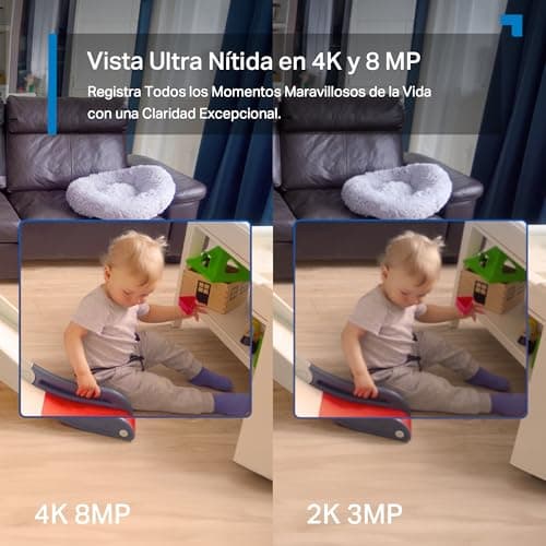 Detalle 1 de Tapo C260 Cámara 4K 8MP 360°