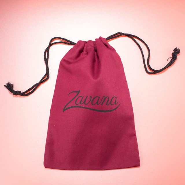 Detalle 2 de Collana da donna ZAVANA lunga 56 cm in resina, stile bohémien (bordeaux)