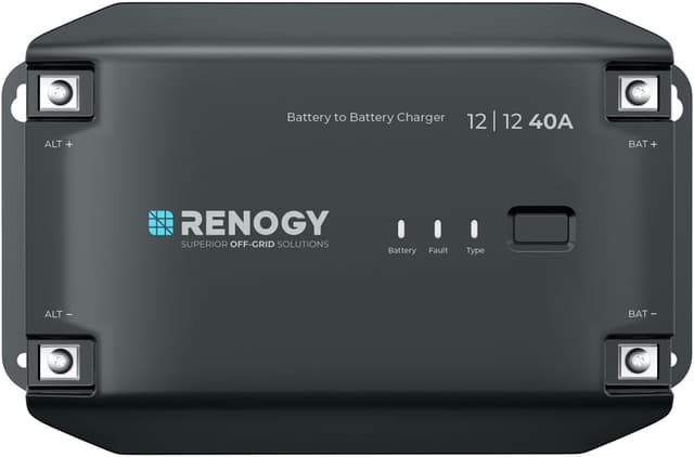 Thumbnail 6 de Renogy 12V DC to DC Battery Charger 20A – intelligent converter with alternator detection & Bluetooth control