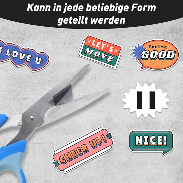 Thumbnail 4 de 20x20mm Magnetplättchen 210 Stück für Fotos