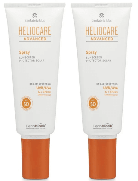 Detalle de Cantabria Labs Heliocare Advanced Spray SPF50 2x200 ml