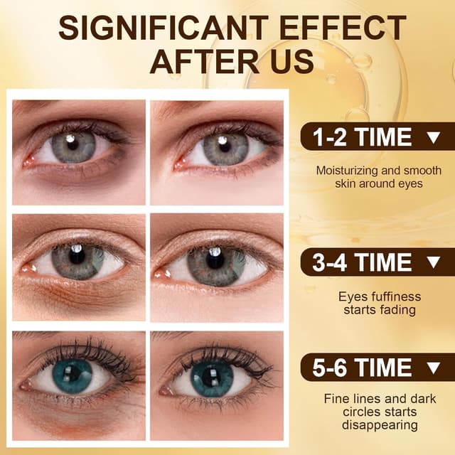 Thumbnail 4 de 24K Gold Augenmaske 60 Stück