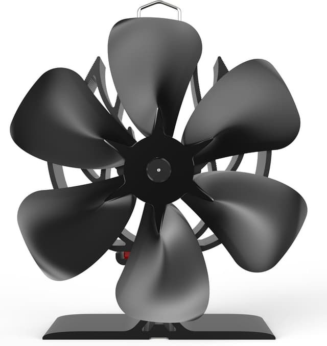 Detalle de Signstek ventilateur de poêle 6 pales