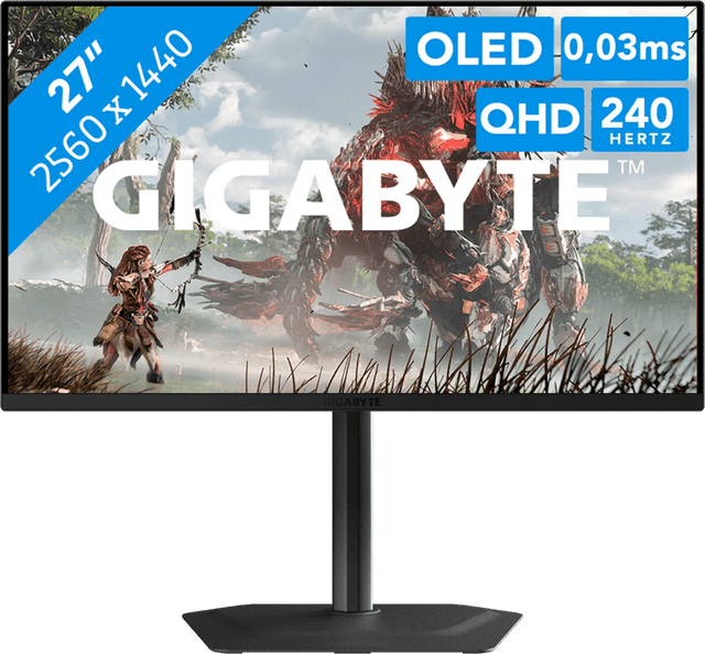 Detalle de GIGABYTE MO27Q2 27" Monitor