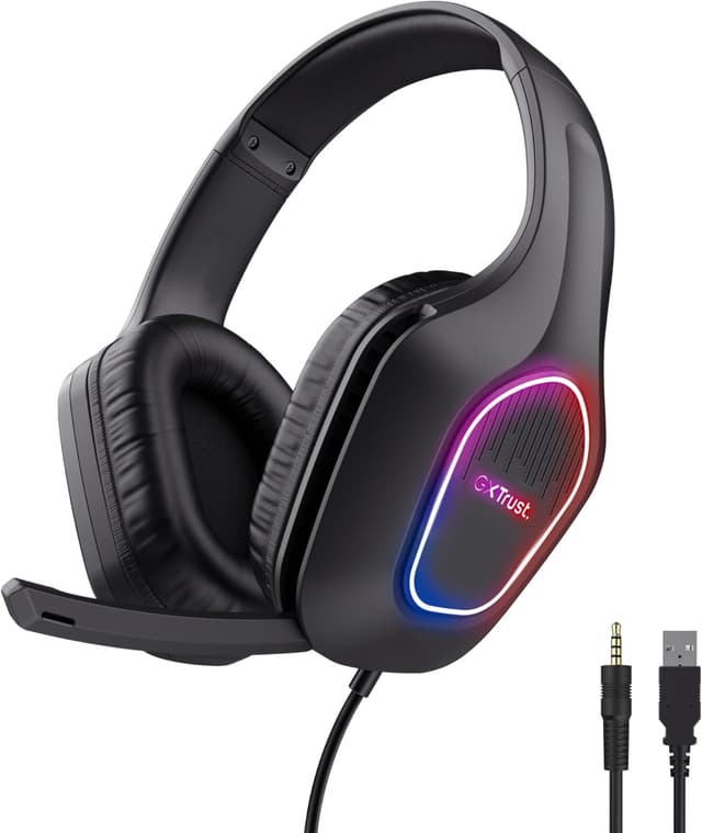 Detalle de Trust GXT 419 Rayne casque gaming USB