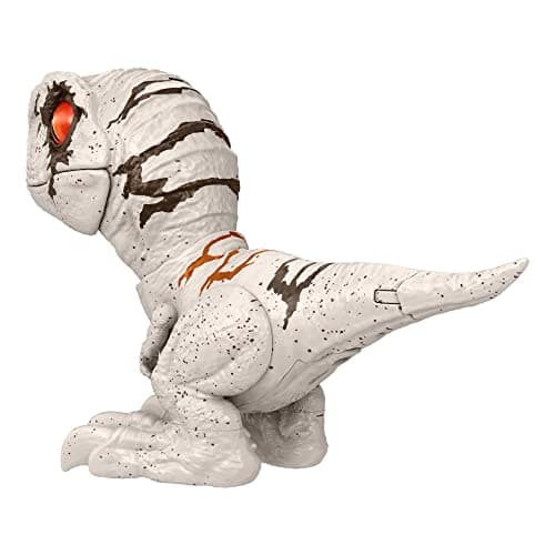 Detalle 2 de Mattel GWY57 Jurassic World Uncaged Rowdy Roars, figura con sonidos