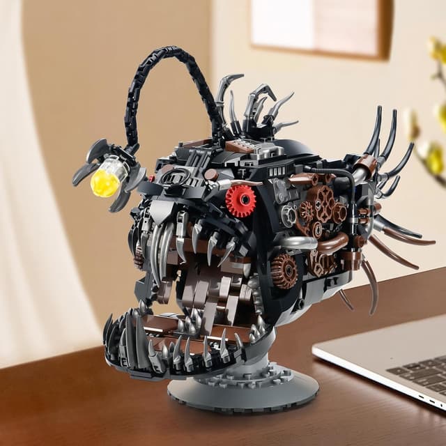 Thumbnail 4 de XITALAXU Mechanical Fish Building Set 1038PCS 🧩