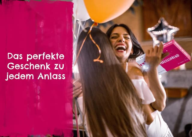 Detalle de Herzmeister Losbox „Geschenk für Beste Freundinnen“ mit 50 Fragen & lustigen Aufgaben für Mädelsabend