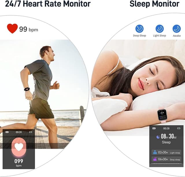 Thumbnail 1 de Motast Smart Watch Fitness Tracker