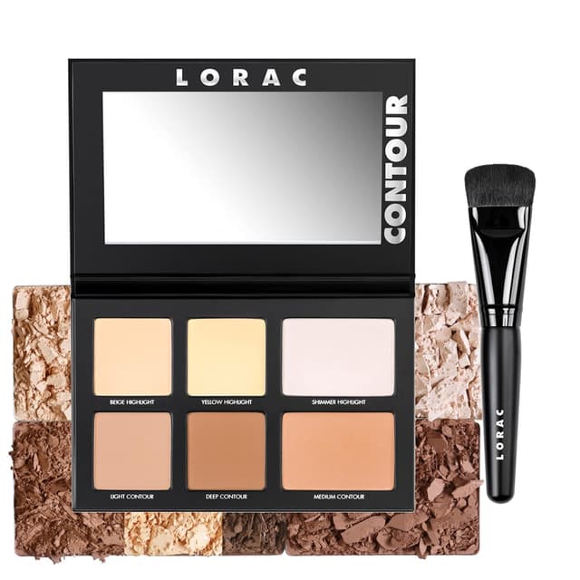 Detalle 1 de LORAC PRO Contour Palette with Brush 🎨