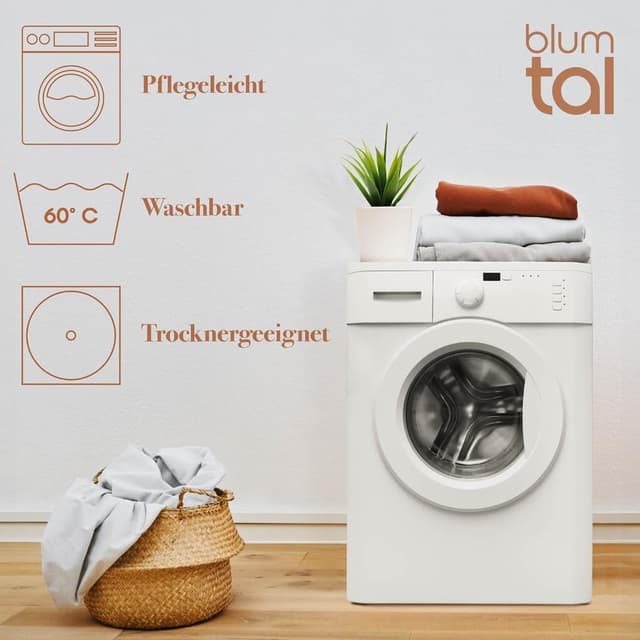 Thumbnail 4 de Blumtal Funda Nórdica 135x200cm 💫 Algodón Certificado Oeko-Tex