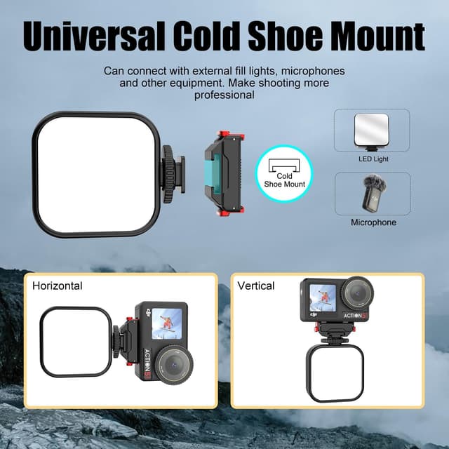 Thumbnail 3 de HAFOKO Osmo Action Kalter Schuh Erweiterung Kit