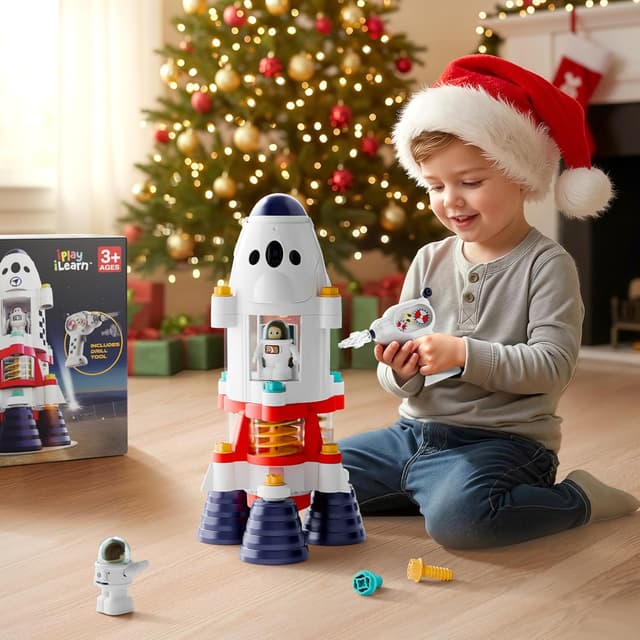 Thumbnail 4 de iPlay iLearn Rocket Spaceship Toy for Ages 3–8 🚀