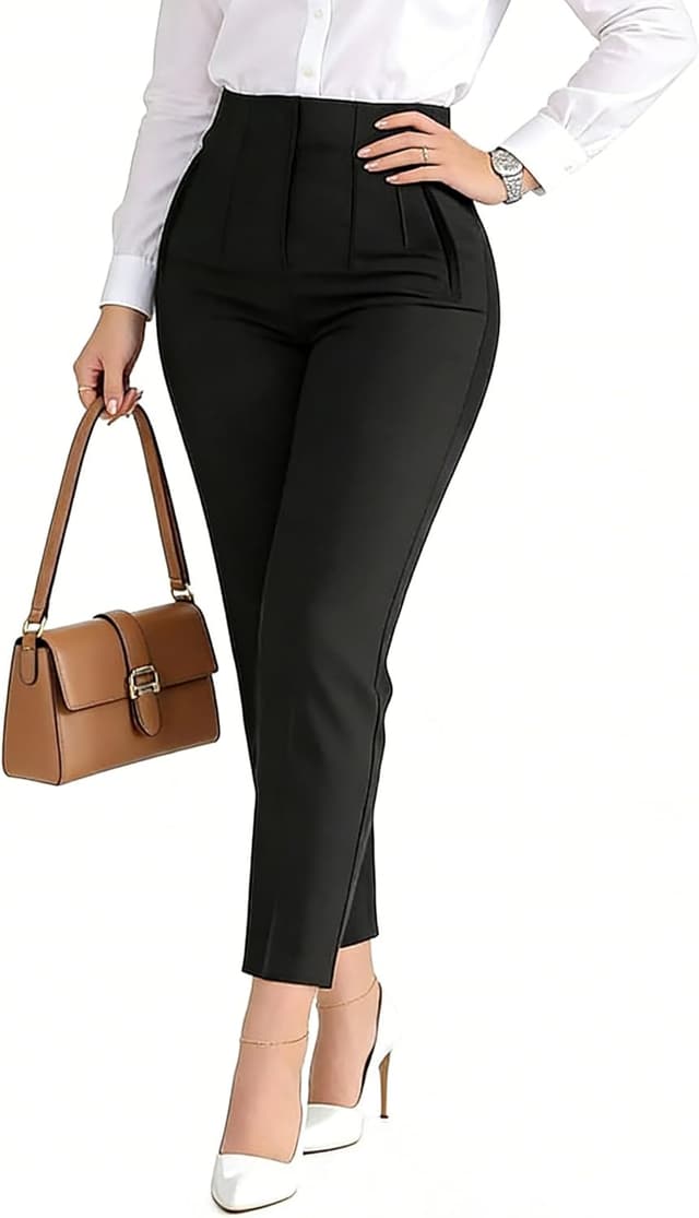 Detalle 2 de LOVESHOOT Stretchy Dress Pants High Waisted