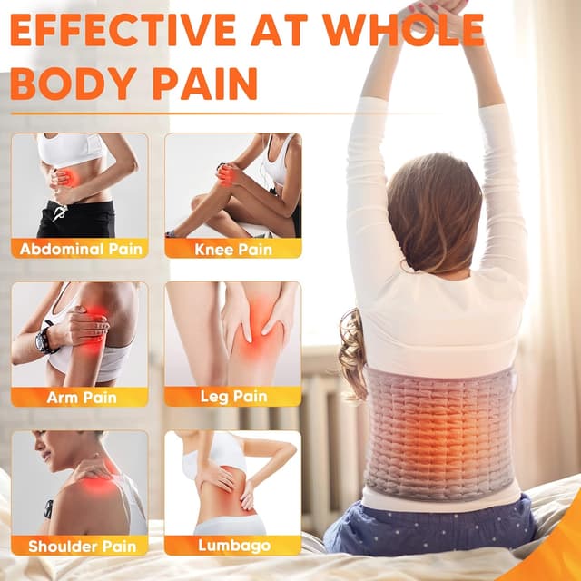 Thumbnail 1 de Aisutha Soft Heating Pad 12" x 48" for back relief ♨