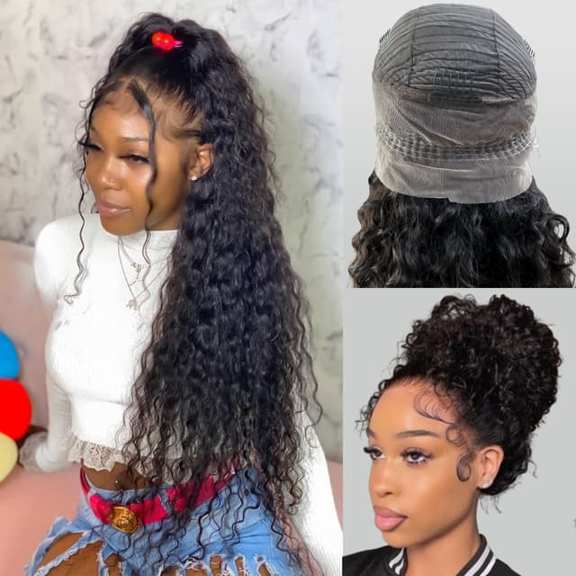 Imagen de ADESORAES 360 Lace Wig 24 Inch 180% Density en OfertitasTOP