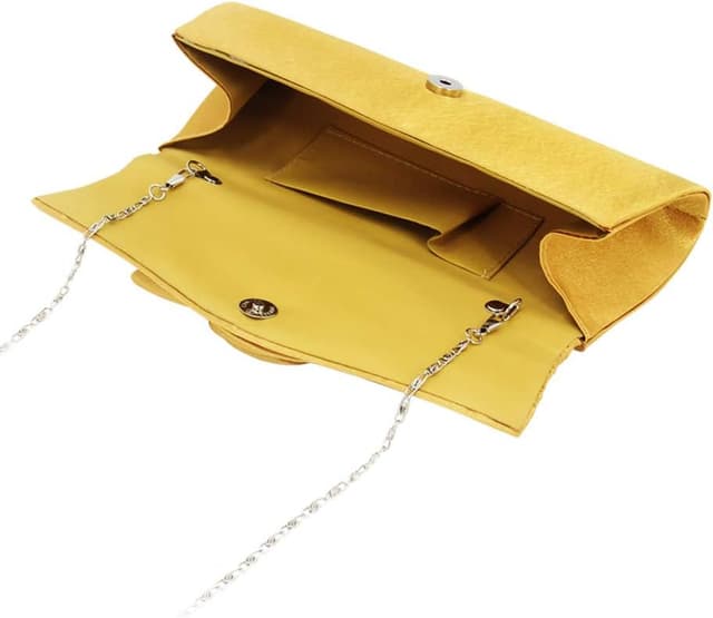 Detalle 2 de Wocharm satin banquet bag clutch for women – party, wedding and evening occasions
