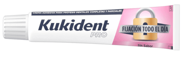 Thumbnail 1 de Kukident Pro Fijación Todo el Día Sin Sabor 💪 4x70 g