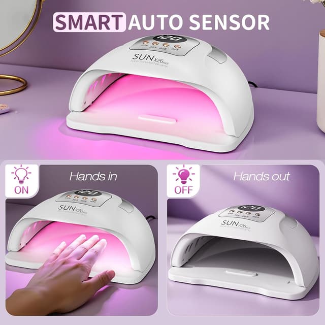 Detalle de 380W UV LED Nail Lamp with 81 beads