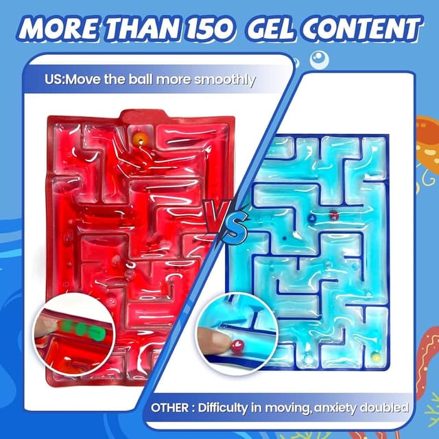 Detalle de JoyJoyful Maze Squishy Fidget Toys 2-pack