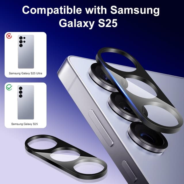 Thumbnail 1 de OFFCUP Caméra Protecteur Galaxy S25 9H