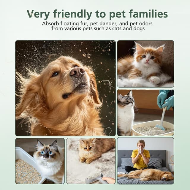 Detalle de Core 300 Pet Care Replacement Filter (Core 300-RF-PA) 2 Pack for LEVOIT Core 300 Series Air Purifiers