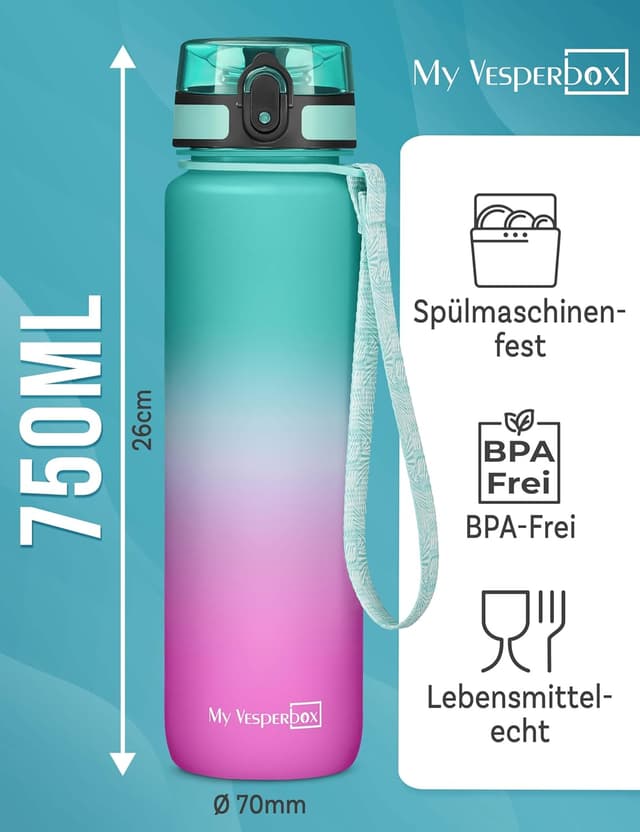 Detalle de My Vesperbox Kinder Trinkflasche 750 ml